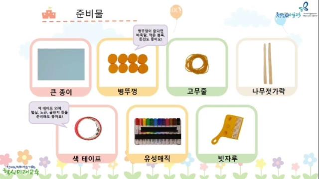 (유치원) 자가격리학생을 위한 원격수업 동영상 -1