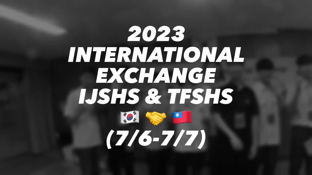 2023 International Exchange with Taichung First Senior High School