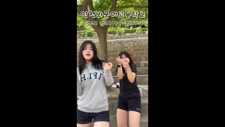 인천외고 댄스부 디크루 릴스(3)